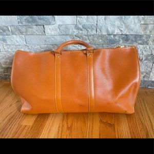 Authentic Vintage Louis Vuitton Keepall 50 Brown